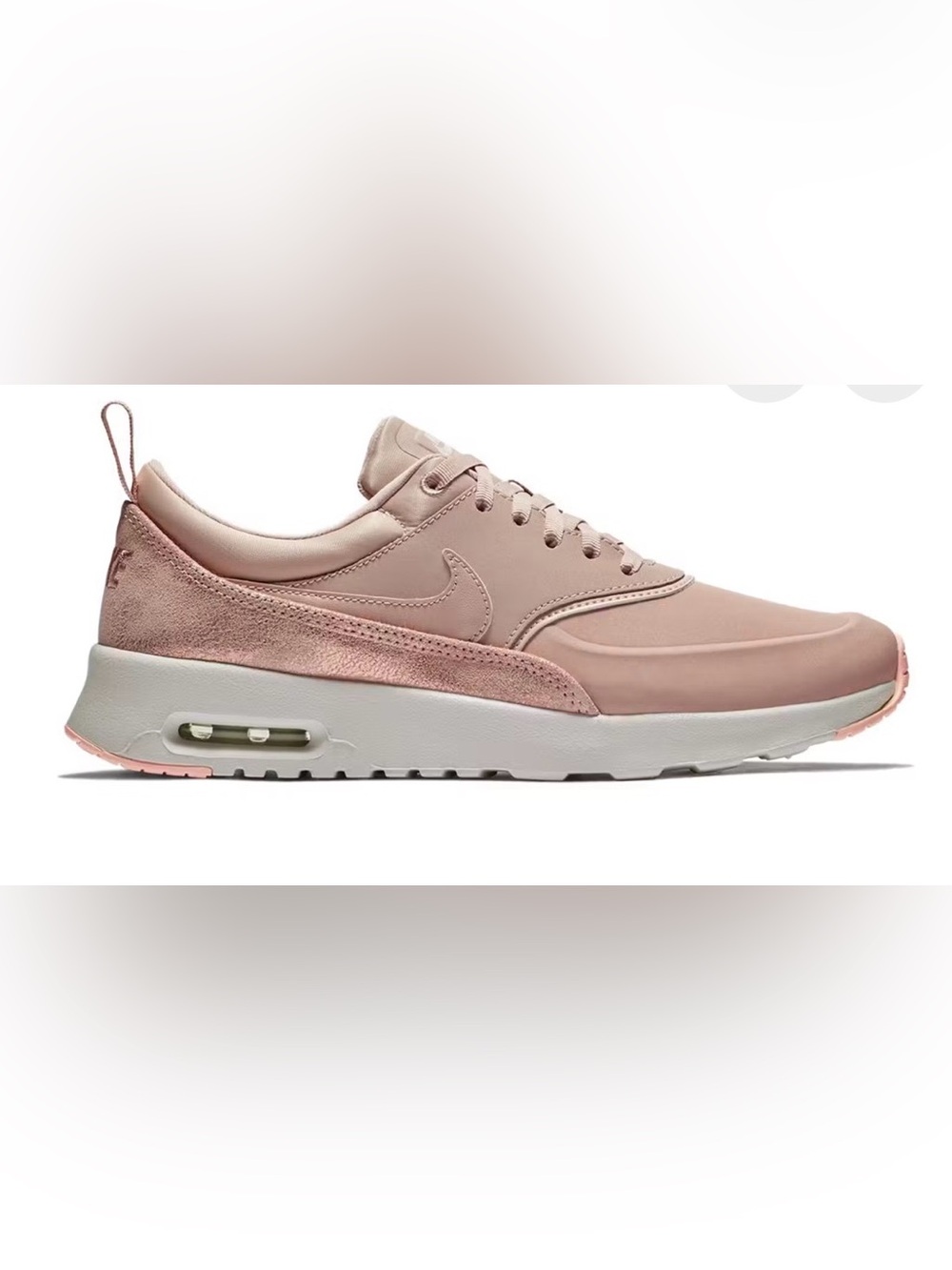 NIKE Air Max Thea Rose Gold Special Edition Metallic Red Bronze Women’s Size 8 - Picture 4 of 14